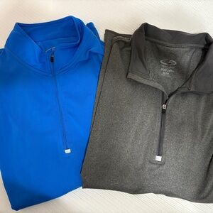 Champion Blue and Gray Lightweight Jackets